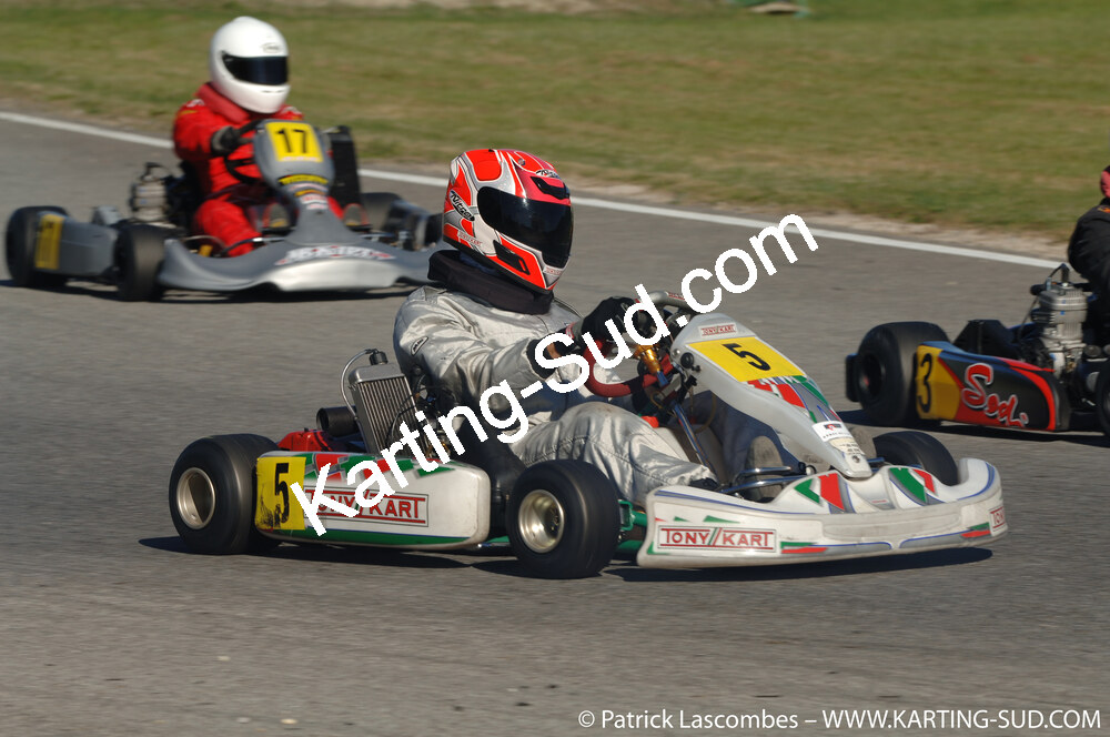 26/10/2008 : Trophée Vincent Sanchez 2/2 à Lavelanet (photos Patrick Lascombes) 2008 — karting