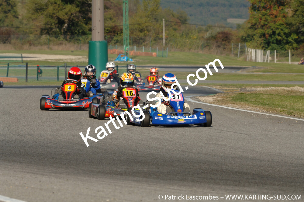 26/10/2008 : Trophée Vincent Sanchez 2/2 à Lavelanet (photos Patrick Lascombes) 2008 — karting