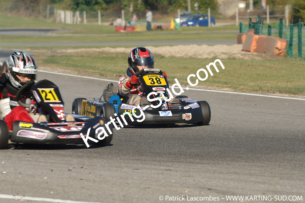 26/10/2008 : Trophée Vincent Sanchez 2/2 à Lavelanet (photos Patrick Lascombes) 2008 — karting