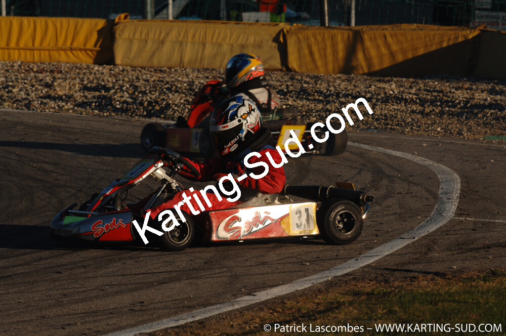 26/10/2008 : Trophée Vincent Sanchez 2/2 à Lavelanet (photos Patrick Lascombes) 2008 — karting