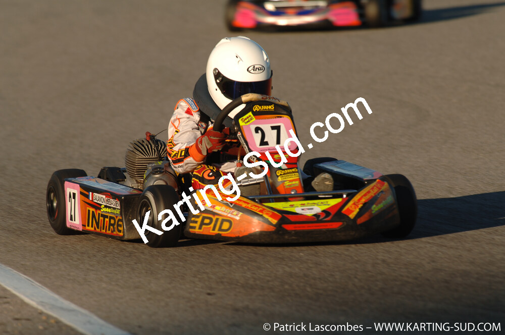 26/10/2008 : Trophée Vincent Sanchez 2/2 à Lavelanet (photos Patrick Lascombes) 2008 — karting