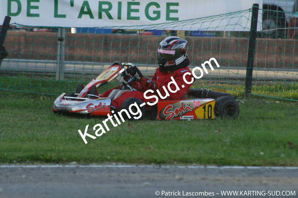 26/10/2008 : Trophée Vincent Sanchez 2/2 à Lavelanet (photos Patrick Lascombes) 2008 — karting