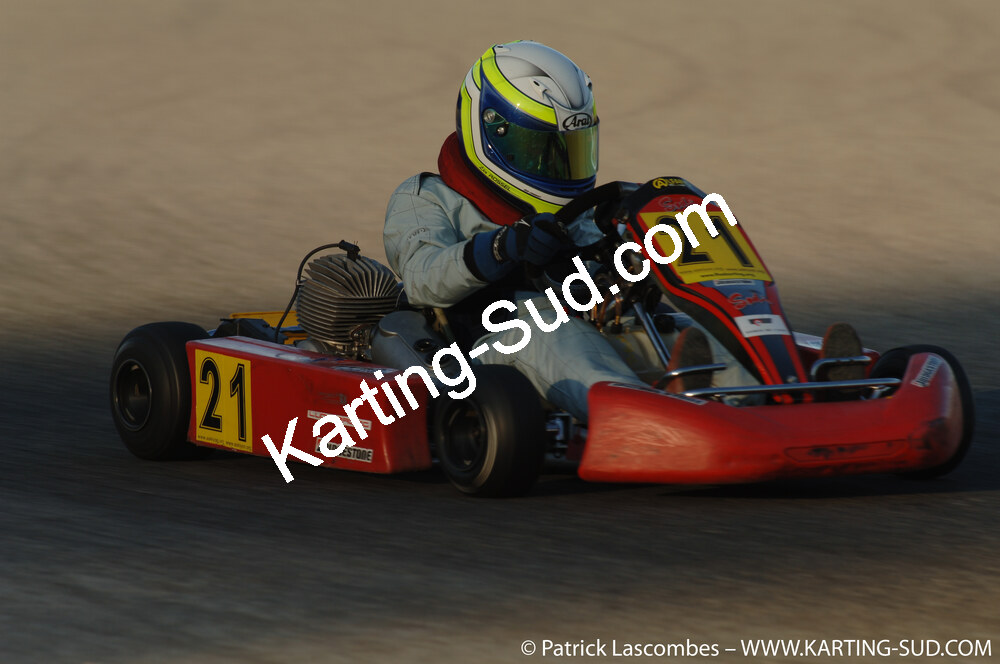 26/10/2008 : Trophée Vincent Sanchez 2/2 à Lavelanet (photos Patrick Lascombes) 2008 — karting
