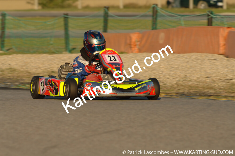 26/10/2008 : Trophée Vincent Sanchez 2/2 à Lavelanet (photos Patrick Lascombes) 2008 — karting