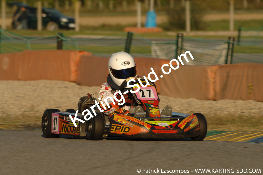 26/10/2008 : Trophée Vincent Sanchez 2/2 à Lavelanet (photos Patrick Lascombes) 2008 — karting