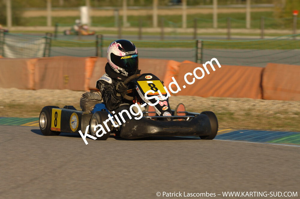 26/10/2008 : Trophée Vincent Sanchez 2/2 à Lavelanet (photos Patrick Lascombes) 2008 — karting