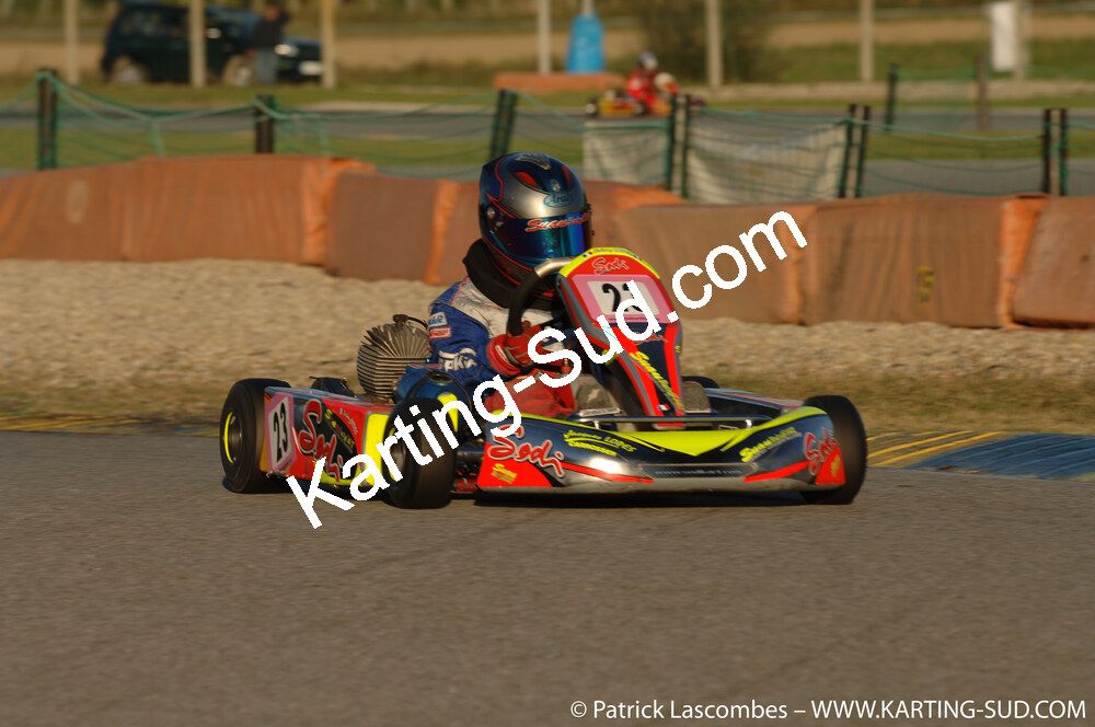 26/10/2008 : Trophée Vincent Sanchez 2/2 à Lavelanet (photos Patrick Lascombes) 2008 — karting