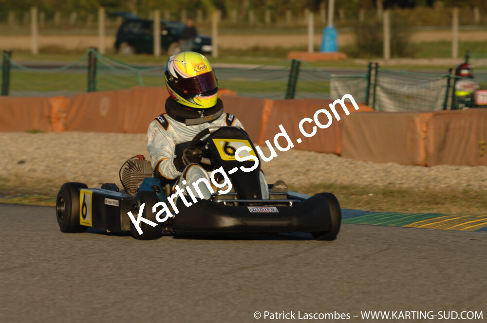 26/10/2008 : Trophée Vincent Sanchez 2/2 à Lavelanet (photos Patrick Lascombes) 2008 — karting