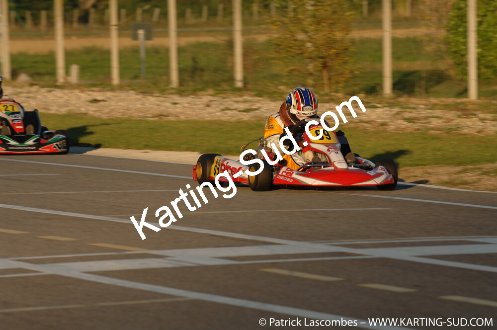 26/10/2008 : Trophée Vincent Sanchez 2/2 à Lavelanet (photos Patrick Lascombes) 2008 — karting