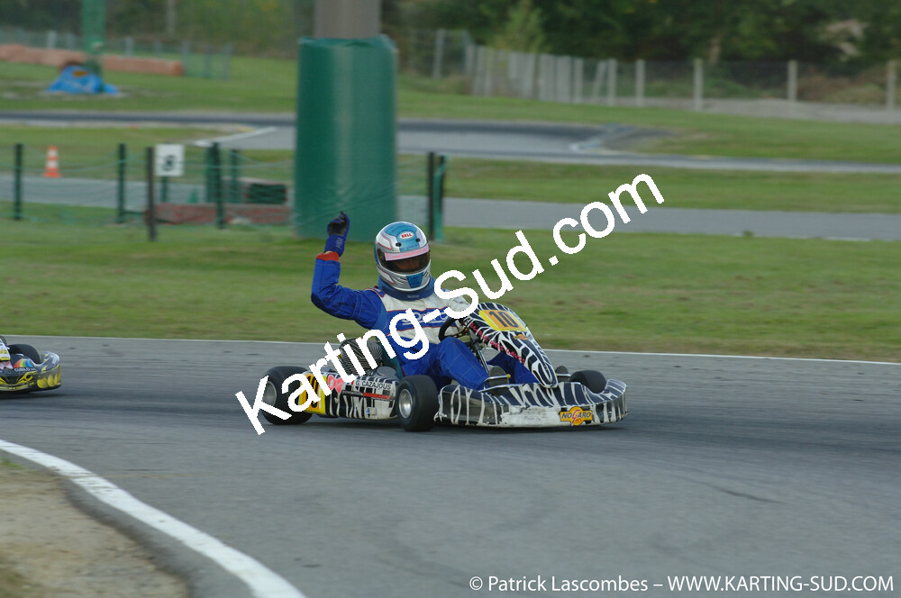 26/10/2008 : Trophée Vincent Sanchez 2/2 à Lavelanet (photos Patrick Lascombes) 2008 — karting
