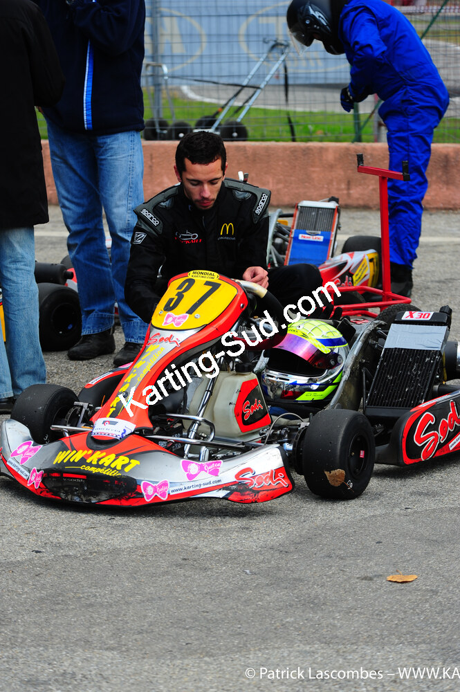26/10/2008 : Trophée Vincent Sanchez 2/2 à Lavelanet (photos Patrick Lascombes) 2008 — karting