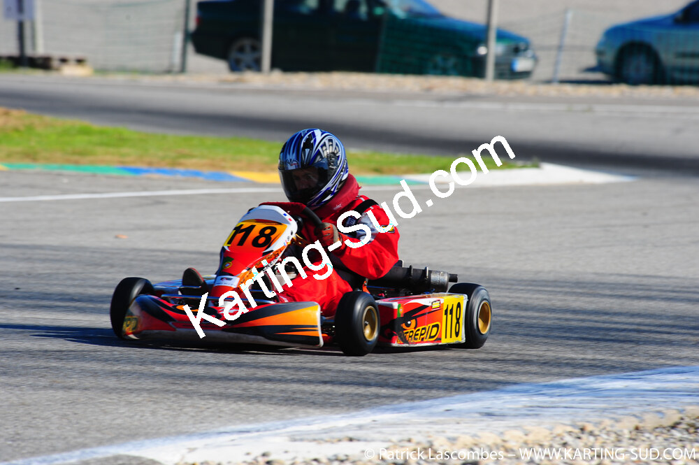 26/10/2008 : Trophée Vincent Sanchez 2/2 à Lavelanet (photos Patrick Lascombes) 2008 — karting