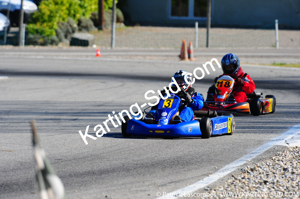 26/10/2008 : Trophée Vincent Sanchez 2/2 à Lavelanet (photos Patrick Lascombes) 2008 — karting