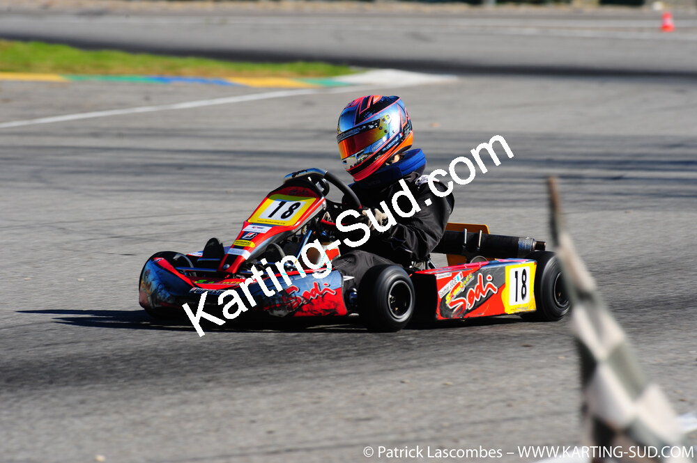 26/10/2008 : Trophée Vincent Sanchez 2/2 à Lavelanet (photos Patrick Lascombes) 2008 — karting