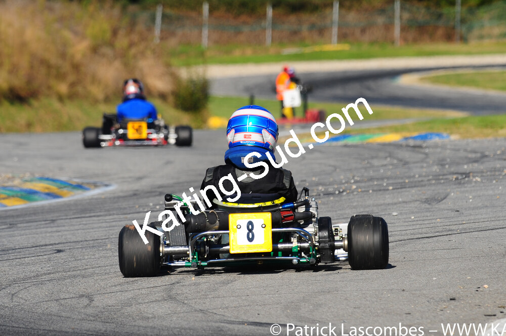 26/10/2008 : Trophée Vincent Sanchez 2/2 à Lavelanet (photos Patrick Lascombes) 2008 — karting