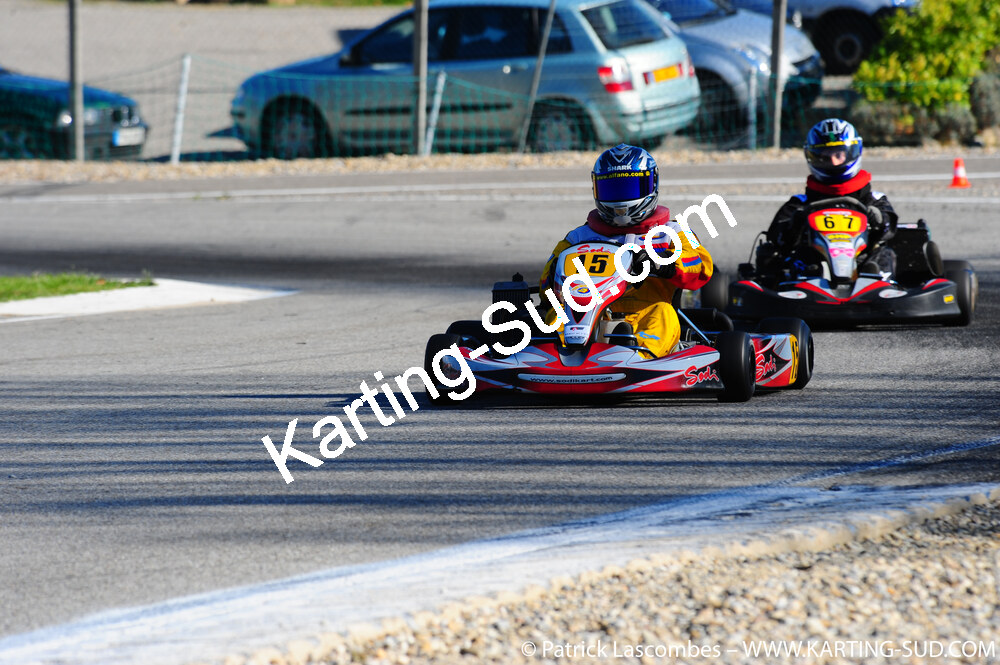 26/10/2008 : Trophée Vincent Sanchez 2/2 à Lavelanet (photos Patrick Lascombes) 2008 — karting