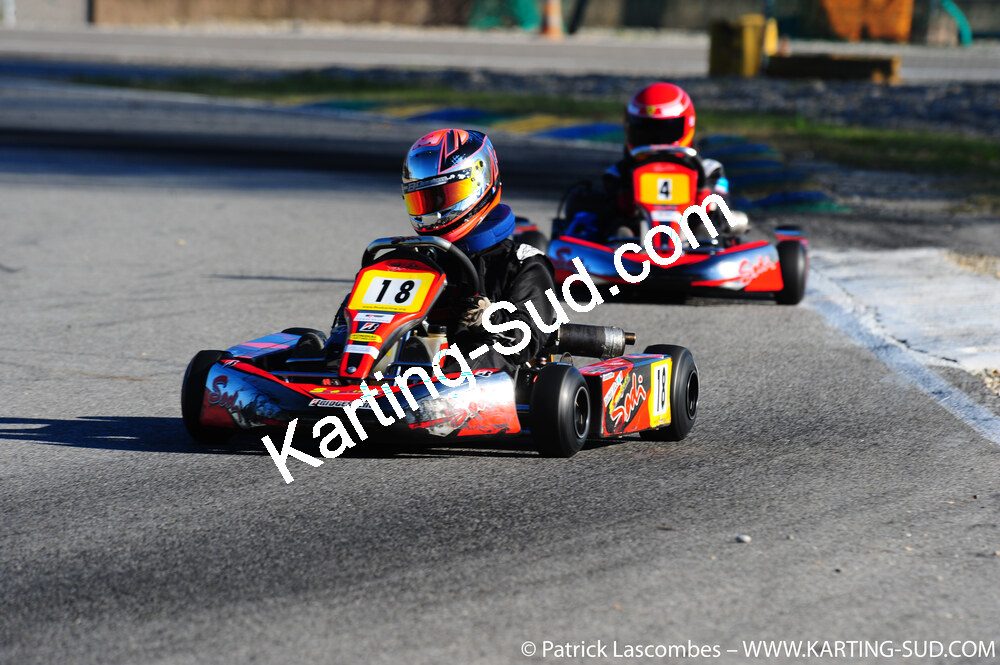 26/10/2008 : Trophée Vincent Sanchez 2/2 à Lavelanet (photos Patrick Lascombes) 2008 — karting