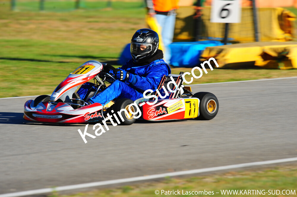 26/10/2008 : Trophée Vincent Sanchez 2/2 à Lavelanet (photos Patrick Lascombes) 2008 — karting