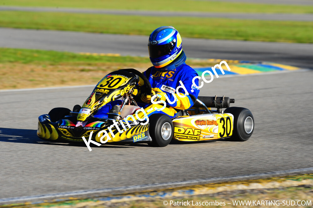 26/10/2008 : Trophée Vincent Sanchez 2/2 à Lavelanet (photos Patrick Lascombes) 2008 — karting