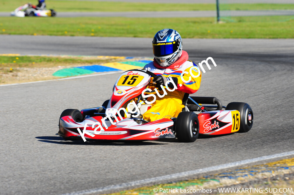 26/10/2008 : Trophée Vincent Sanchez 2/2 à Lavelanet (photos Patrick Lascombes) 2008 — karting