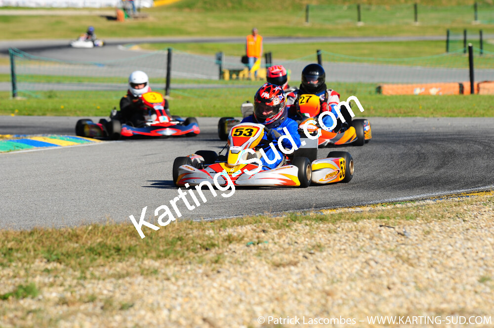 26/10/2008 : Trophée Vincent Sanchez 2/2 à Lavelanet (photos Patrick Lascombes) 2008 — karting