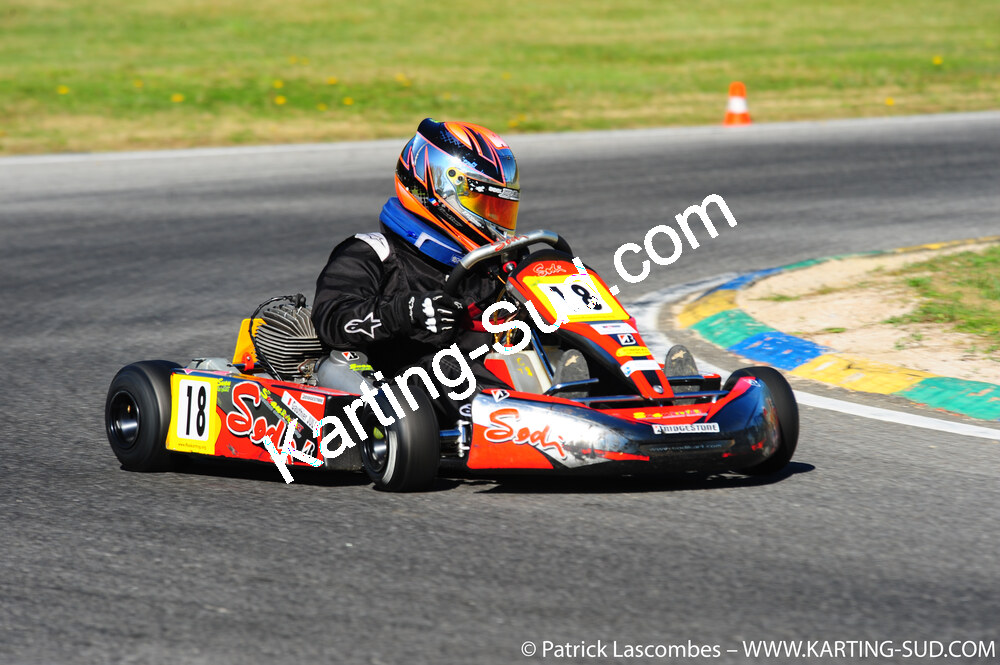 26/10/2008 : Trophée Vincent Sanchez 2/2 à Lavelanet (photos Patrick Lascombes) 2008 — karting