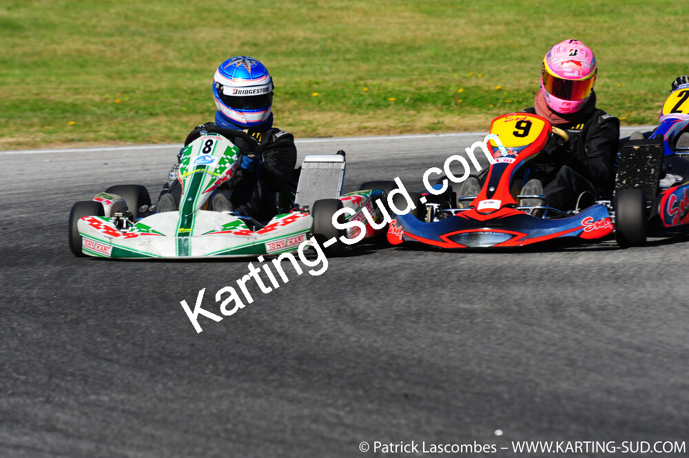 26/10/2008 : Trophée Vincent Sanchez 2/2 à Lavelanet (photos Patrick Lascombes) 2008 — karting