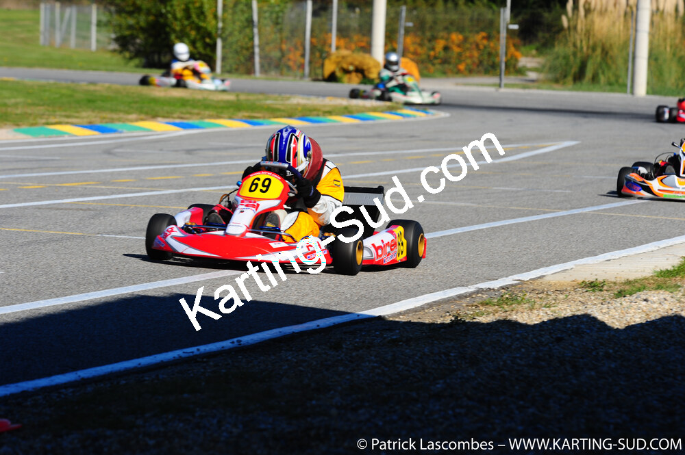 26/10/2008 : Trophée Vincent Sanchez 2/2 à Lavelanet (photos Patrick Lascombes) 2008 — karting