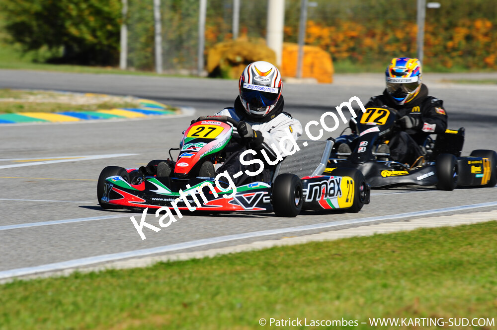 26/10/2008 : Trophée Vincent Sanchez 2/2 à Lavelanet (photos Patrick Lascombes) 2008 — karting