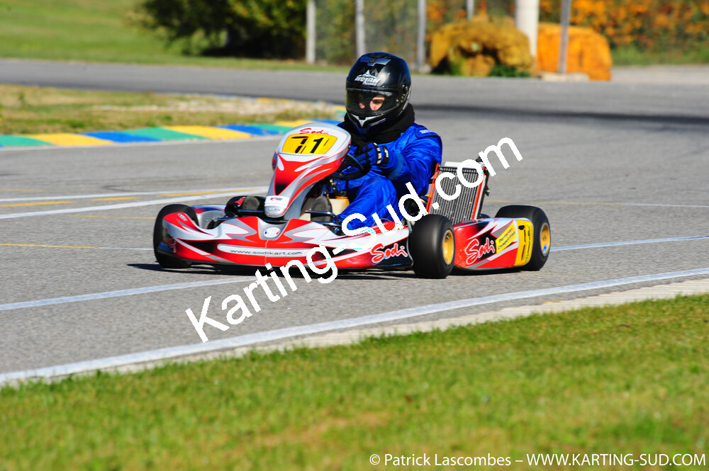 26/10/2008 : Trophée Vincent Sanchez 2/2 à Lavelanet (photos Patrick Lascombes) 2008 — karting