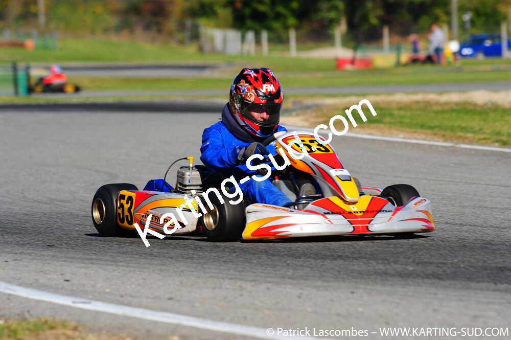 26/10/2008 : Trophée Vincent Sanchez 2/2 à Lavelanet (photos Patrick Lascombes) 2008 — karting