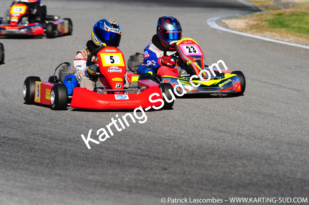 26/10/2008 : Trophée Vincent Sanchez 2/2 à Lavelanet (photos Patrick Lascombes) 2008 — karting