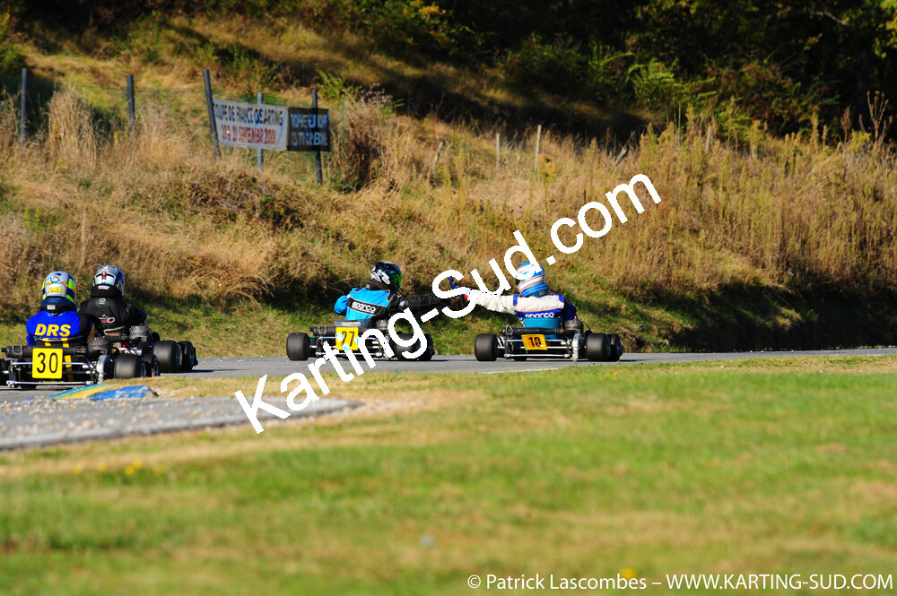 26/10/2008 : Trophée Vincent Sanchez 2/2 à Lavelanet (photos Patrick Lascombes) 2008 — karting