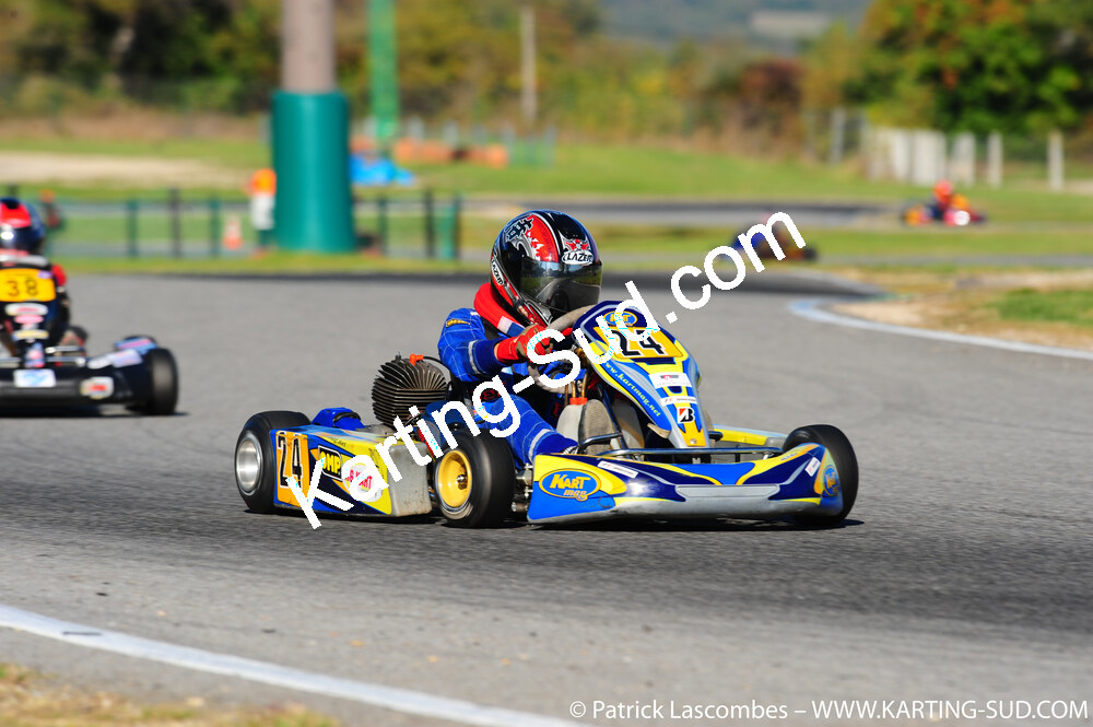 26/10/2008 : Trophée Vincent Sanchez 2/2 à Lavelanet (photos Patrick Lascombes) 2008 — karting