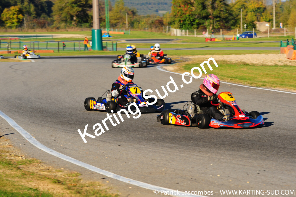 26/10/2008 : Trophée Vincent Sanchez 2/2 à Lavelanet (photos Patrick Lascombes) 2008 — karting