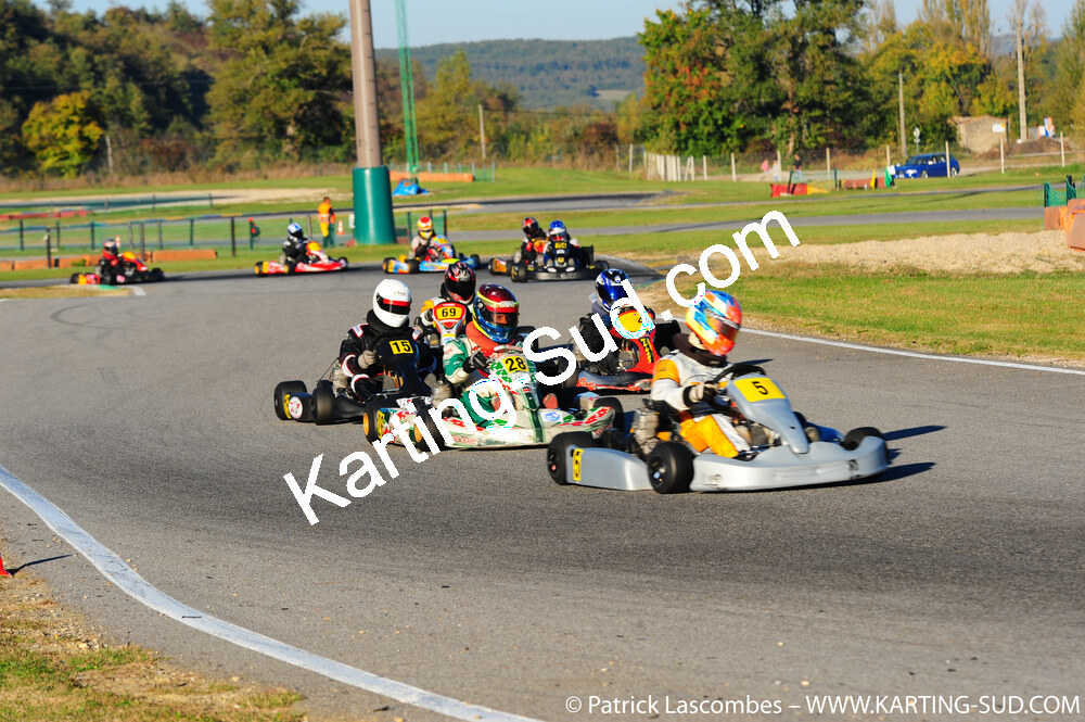 26/10/2008 : Trophée Vincent Sanchez 2/2 à Lavelanet (photos Patrick Lascombes) 2008 — karting