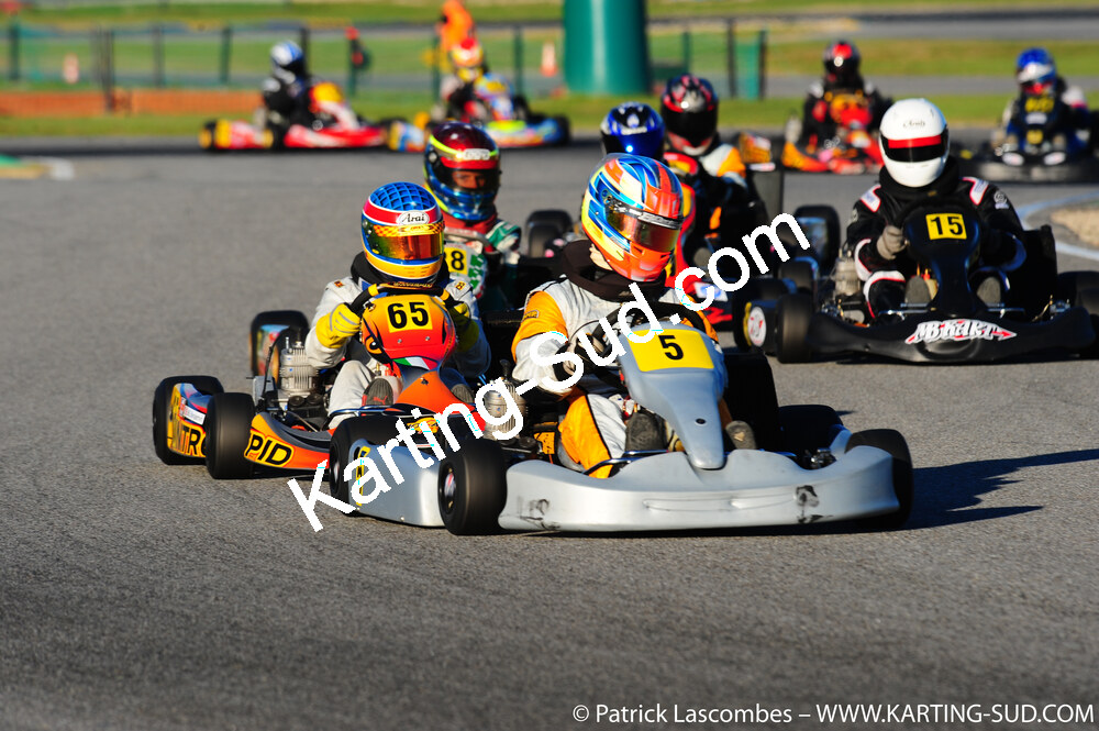 26/10/2008 : Trophée Vincent Sanchez 2/2 à Lavelanet (photos Patrick Lascombes) 2008 — karting