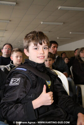 31/01/2009 : Remise des Prix Challenge des Circuits 2008 (photos Stéphane Agnus) 2009 — karting