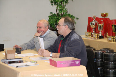 31/01/2009 : Remise des Prix Challenge des Circuits 2008 (photos Stéphane Agnus) 2009 — karting