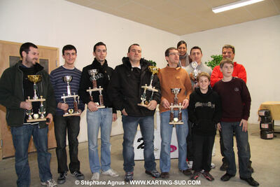 31/01/2009 : Remise des Prix Challenge des Circuits 2008 (photos Stéphane Agnus) 2009 — karting