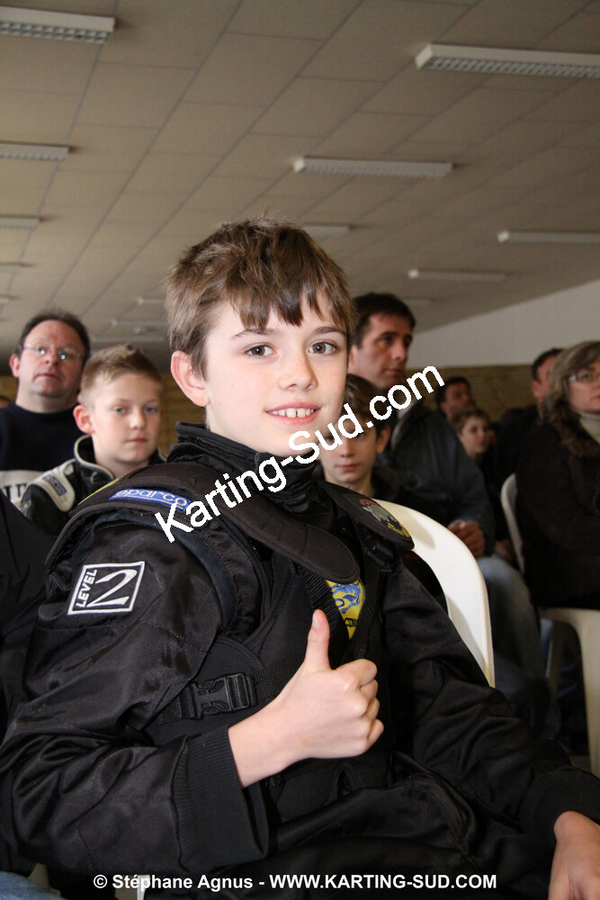 31/01/2009 : Remise des Prix Challenge des Circuits 2008 (photos Stéphane Agnus) 2009 — karting
