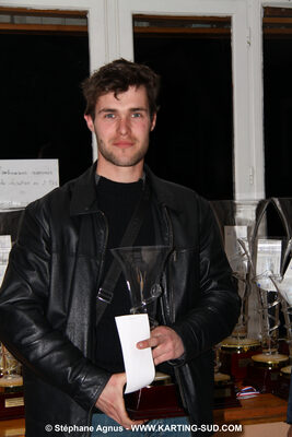 Loic VERRIER — 21/02/2009 : Remise des Prix Languedoc-Roussillon (photos Stéphane Agnus) 2009 — karting