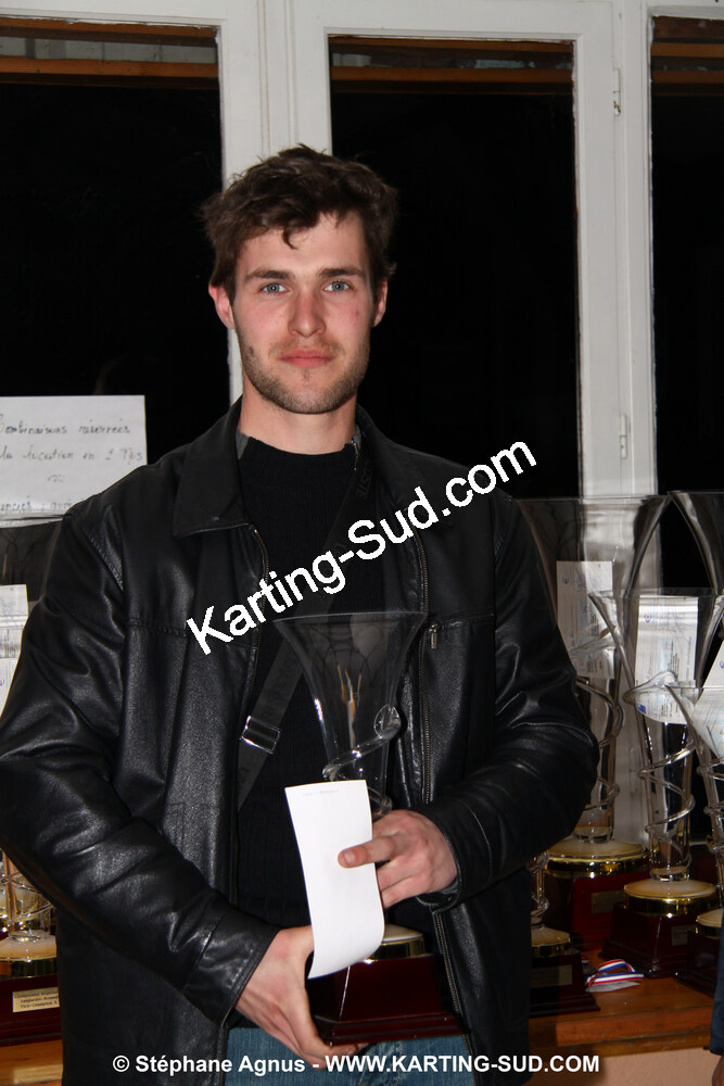 Loic VERRIER — 21/02/2009 : Remise des Prix Languedoc-Roussillon (photos Stéphane Agnus) 2009 — karting