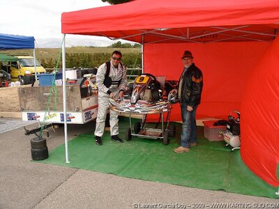 01/03/2009 : 1ère manche Championnat Régional PACAC au Paul Ricard (photos Laurent Garcia Doy) 2009 — karting