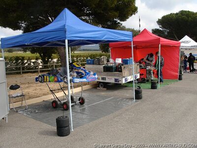 01/03/2009 : 1ère manche Championnat Régional PACAC au Paul Ricard (photos Laurent Garcia Doy) 2009 — karting