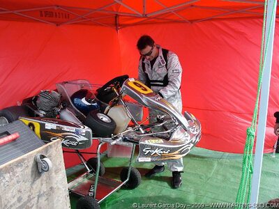 01/03/2009 : 1ère manche Championnat Régional PACAC au Paul Ricard (photos Laurent Garcia Doy) 2009 — karting