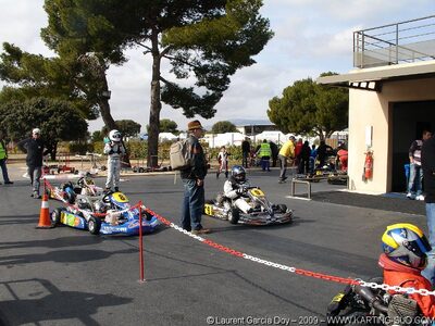 01/03/2009 : 1ère manche Championnat Régional PACAC au Paul Ricard (photos Laurent Garcia Doy) 2009 — karting