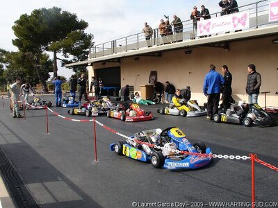 01/03/2009 : 1ère manche Championnat Régional PACAC au Paul Ricard (photos Laurent Garcia Doy) 2009 — karting