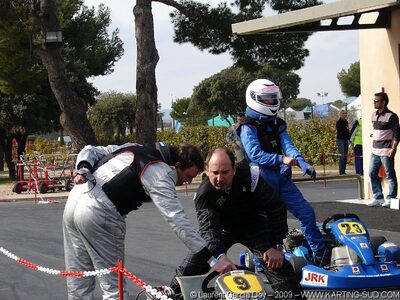 01/03/2009 : 1ère manche Championnat Régional PACAC au Paul Ricard (photos Laurent Garcia Doy) 2009 — karting