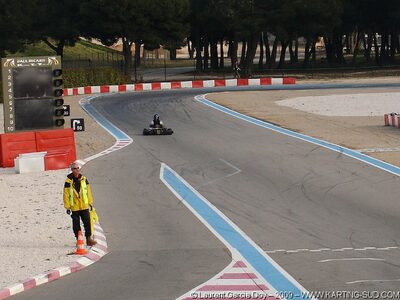 01/03/2009 : 1ère manche Championnat Régional PACAC au Paul Ricard (photos Laurent Garcia Doy) 2009 — karting